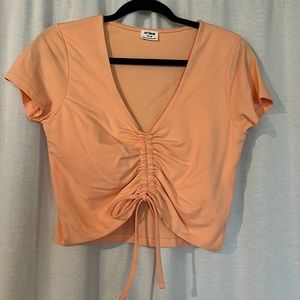 Cotton on adjustable tie crop top